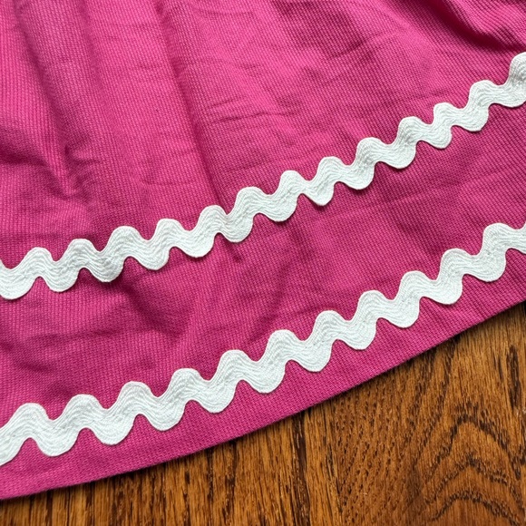 Princess Linens Ric Rac Apron Dress 6-12 Months - Picture 2 of 6